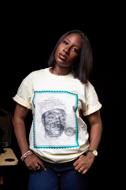 Portrait — t-shirt Modibo Keita